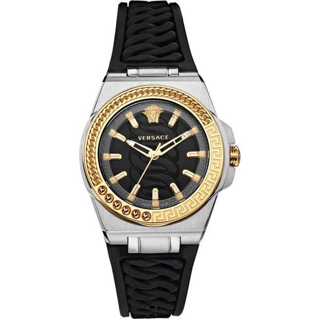 Versace, Watches, female, Multicolor, ONE SIZE, Chain Reaction Quartz Analog Watch
