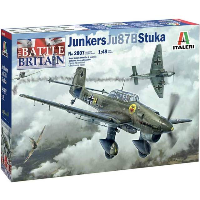 Italeri 2807 Ju-87B Stuka Battle of Britain 80th Anniv. 1:48 Model Plane Kit