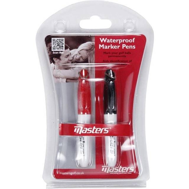Masters Waterproof Ball Marker Pens X 2