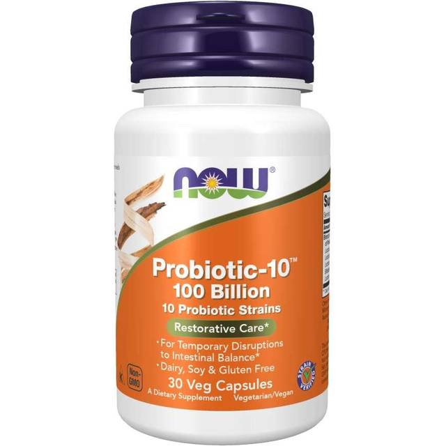 NOW Foods Probiotika-10 100 miljarder
