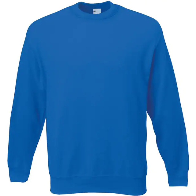 (Large, Cobalt) Mens Jersey Sweater