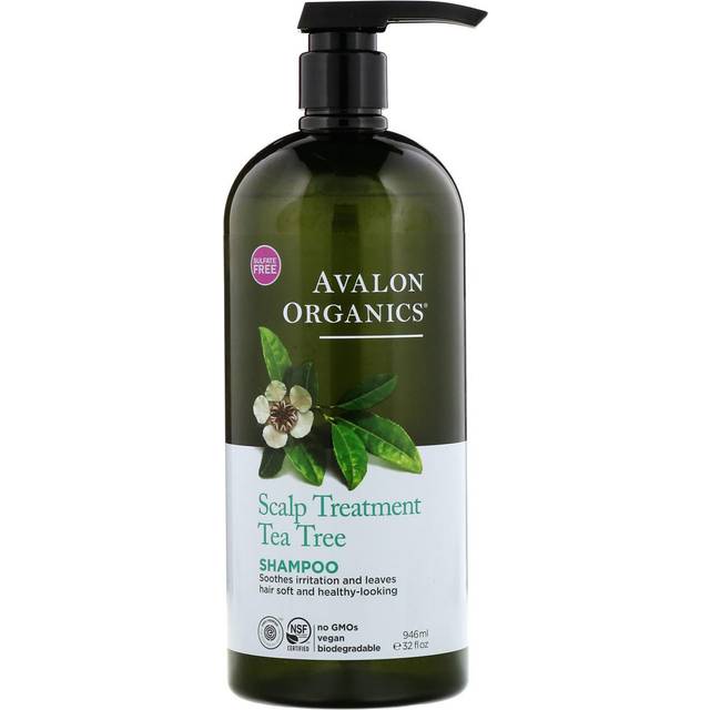 Avalon Organics Scalp Treatment Tea Tree Shampoo 32 fl oz