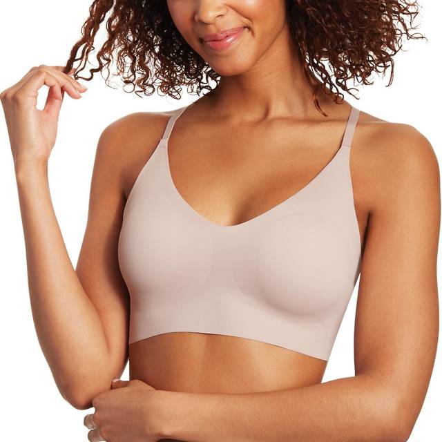 Maidenform womens Pure Comfort V-neck Pullover Lace Back Dm7679 Bra  E