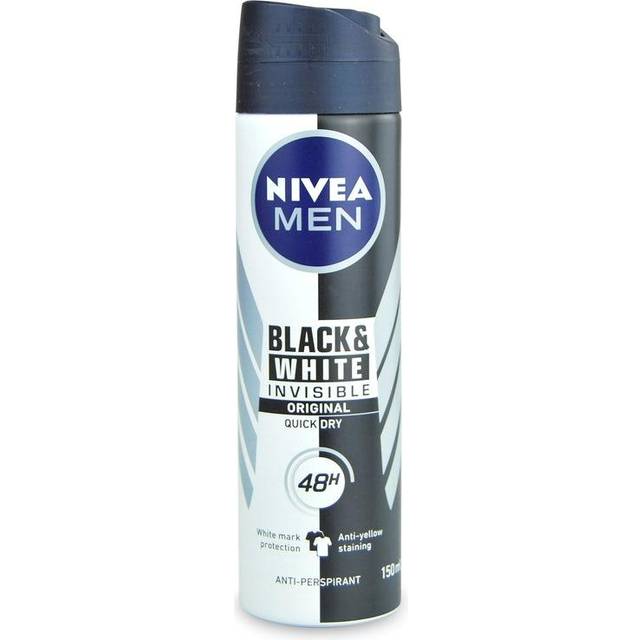 Nivea Invisible Black & White For Men Deo Spray 150 ml