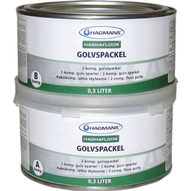 Hagmans Golvspackel, 0,6 lit