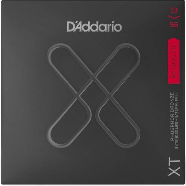 D'Addario XTAPB1356 XT Acoustic Phosphor Bronze Custom Light 13-56