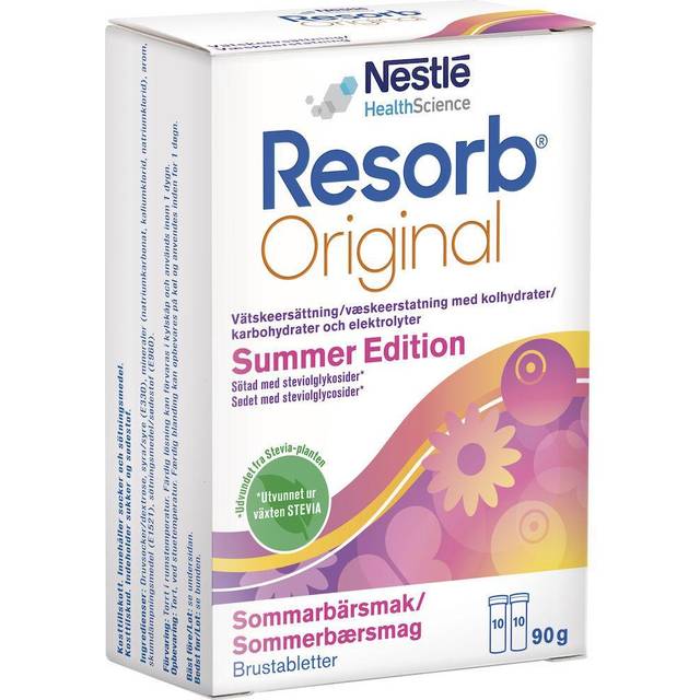 Resorb Original Sommarbär - 2 x 10 brustabletter