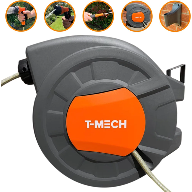 MonsterShop 20m Retractable Hosepipe