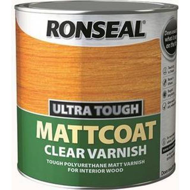 Ronseal Ultra Tough Internal Clear Mattcoat Varnish 2.5l
