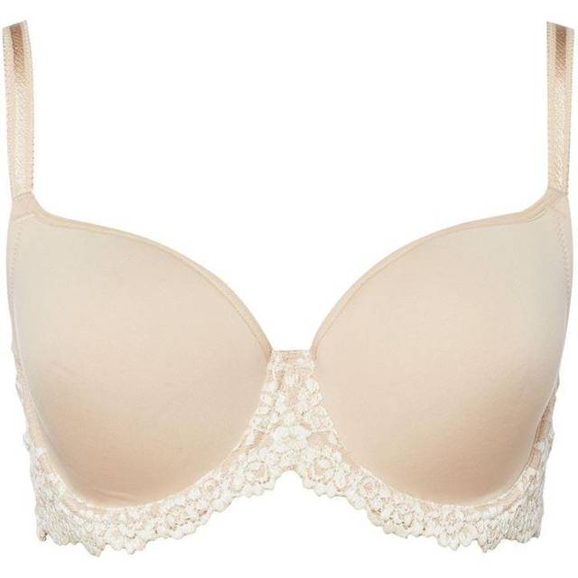 Wacoal Womens Embrace Lace Contour Bra - Beige Spandex - Size 32C