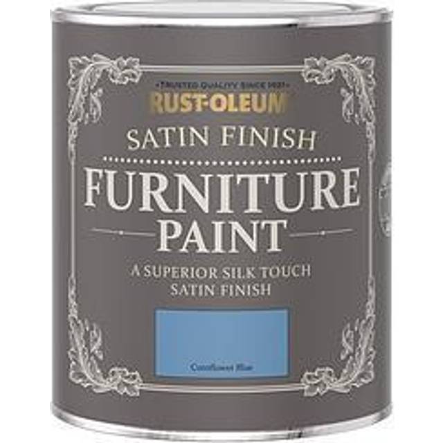 Rust-Oleum Satin Furniture Paint - CORNFLOWER BLUE - 750ml - Blue