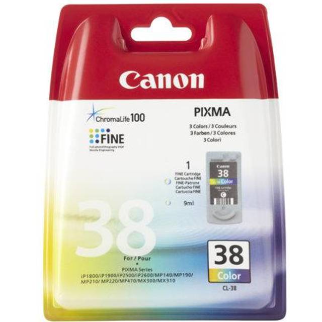 Canon 2146B008 (CL-38) Printhead color, 207 pages, 9ml