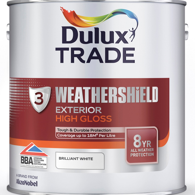 Dulux trade gloss black 1l