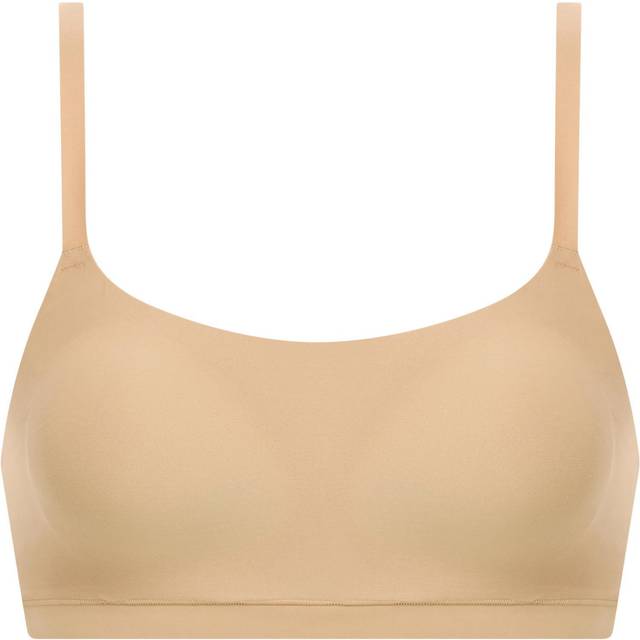 Chantelle Womens SoftStretch Padded Bralette - Beige Polyamide - Size X-Small/Small