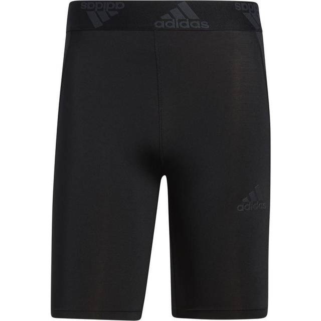 Adidas Mens Techfit 3-Stripes Short Tight Size: Small, Colour: Black