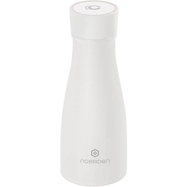 Noerden Liz Smart Bottle With UV Sterilization (Hot Or Cold) - White 350ml, White