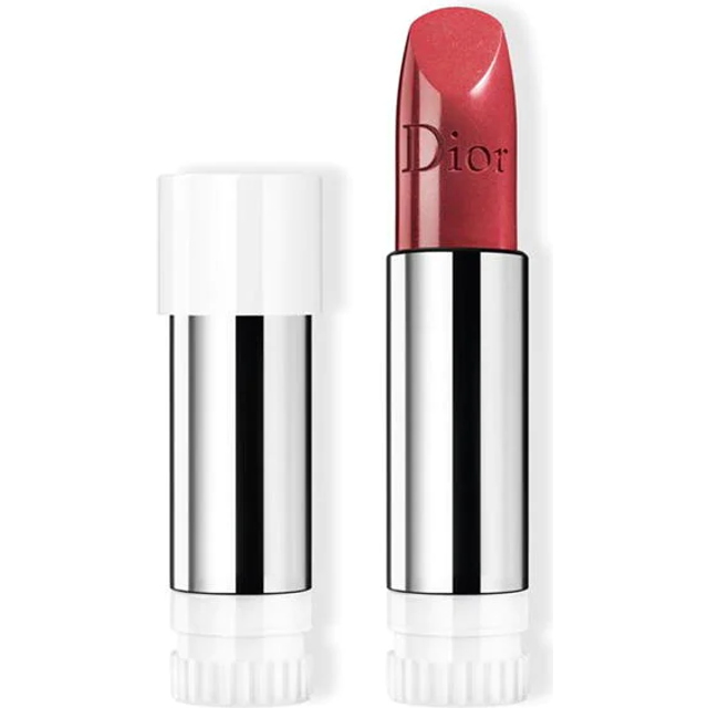 Dior 525 Cherie Rouge Couture Metallic Satin Lipstick Refill 3.5g
