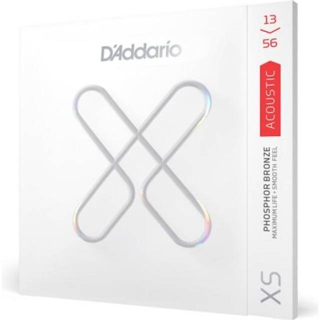 D'Addario XSAPB1356 XS Acoustic Phosphor Bronze Custom Light 13-56