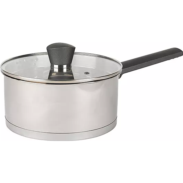 Russell hobbs saucepan pouring lip 20cm stainless steel excellence collection