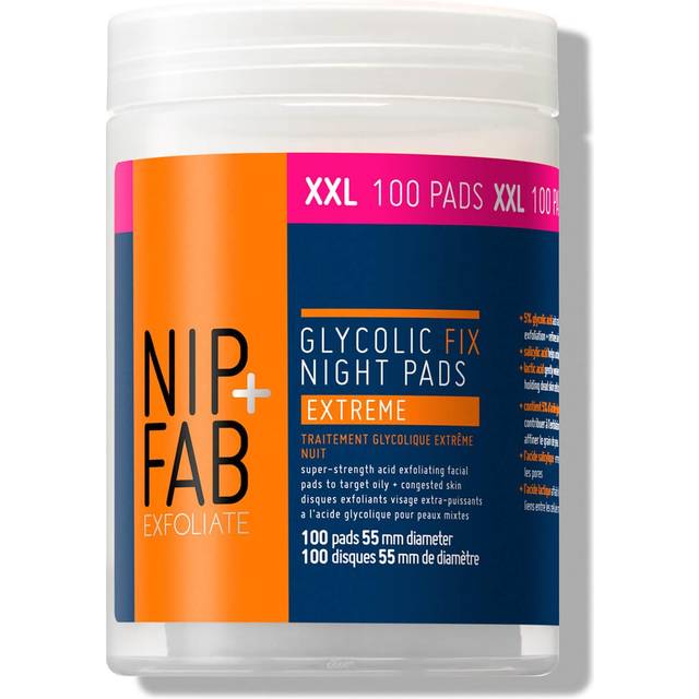 Nip + Fab Glycolic Fix Extreme XXL 100 Pads - 135ml, One Colour, Women