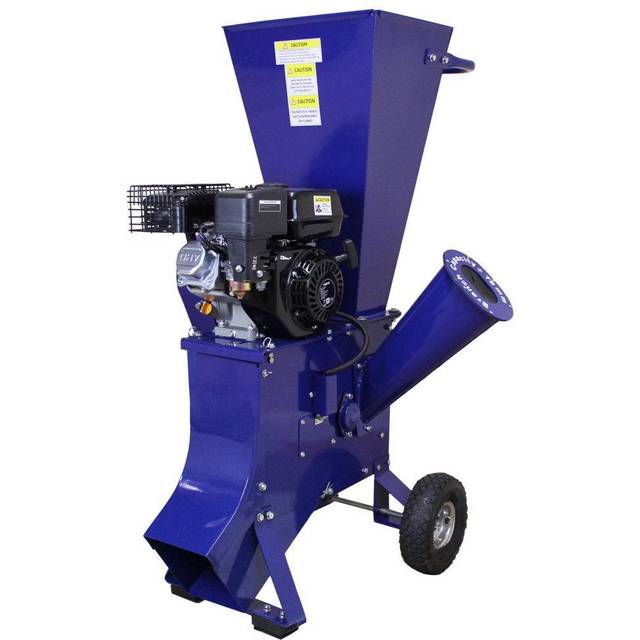 MonsterShop T-Mech 7HP Wood Chipper - Blue - 134 x 88 x 64cm