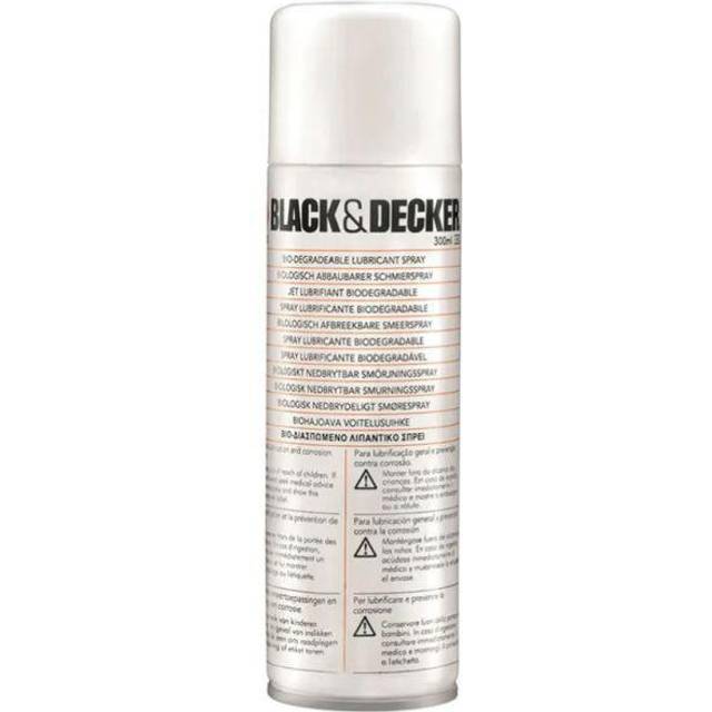 Black and decker a6102-xj hedgetrimmer oil spray 300ml lubricant hedge trimmer
