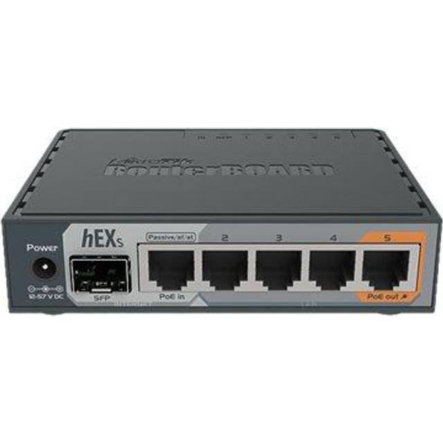 MikroTik hEX S 5x Gigabit Ethernet Router (RB760IGS)