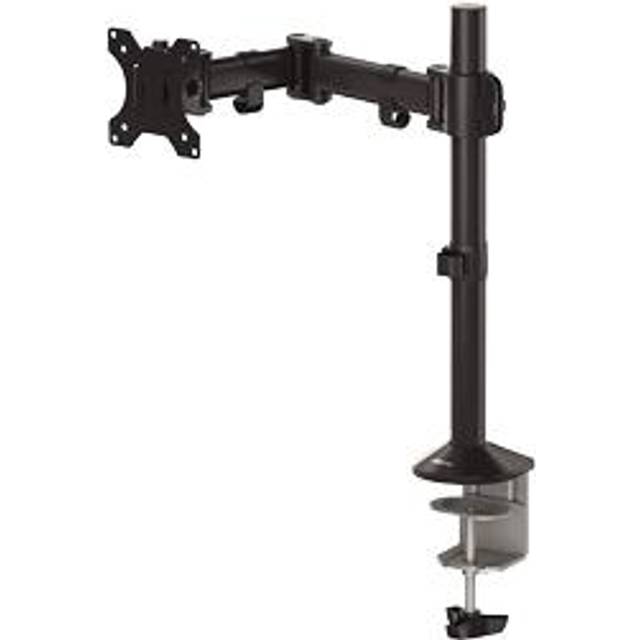 Fellowes Single Monitor Arm Reflex Height Adjustable 550 x 116 x 490mm 27" Black
