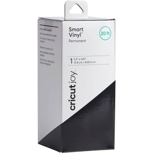 "Cricut Joy Permanent Smart Vinyl 5.5""X240"" Bulk Roll-Black"