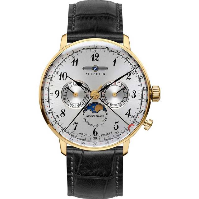 Zeppelin Series LZ 129 Hindenburg Germany Made 7038-1 70381 Men's Watch