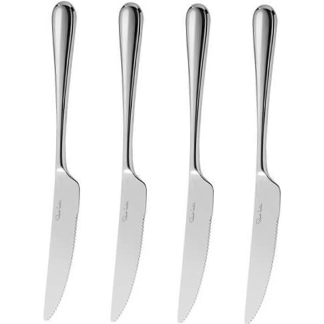Robert Welch Kingham Bright Steak Knife Set, Set of 4