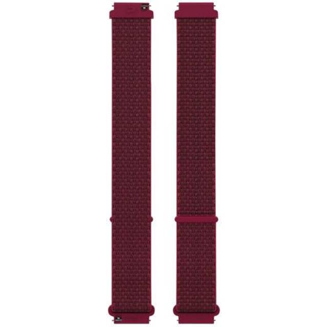 Polar hook and loop nylon wristband, 20 mm, Black