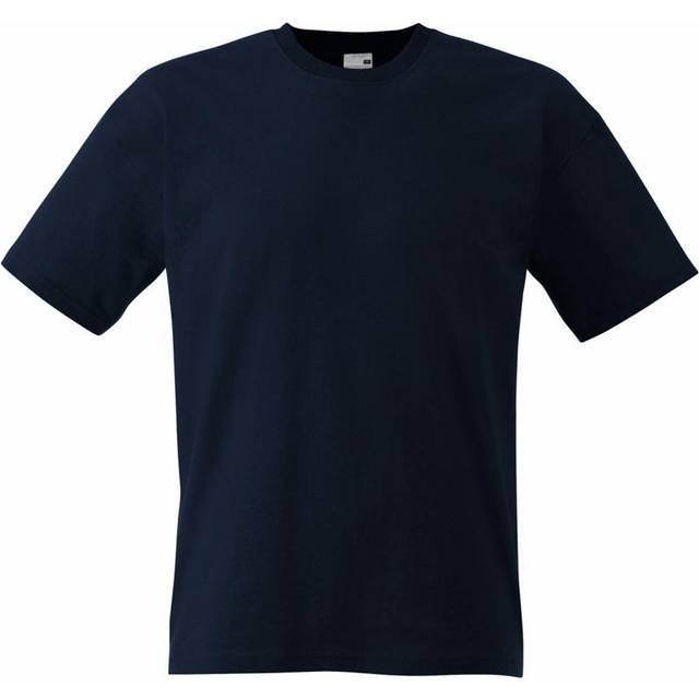 (S, Deep Navy) Fruit Of The Loom Mens Screen Stars Original Full Cut Short Sleeve T-Shirt