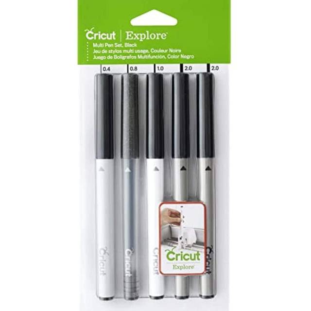 Cricut™ Multi Pen Set | Black | 5 Count