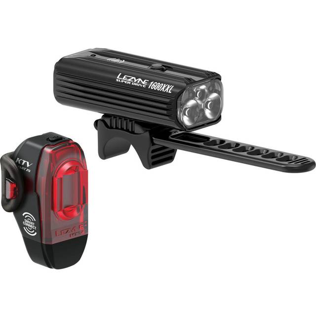 Lezyne KTV Drive/KTV Pro Smart USB Rechargeable Light set - Black