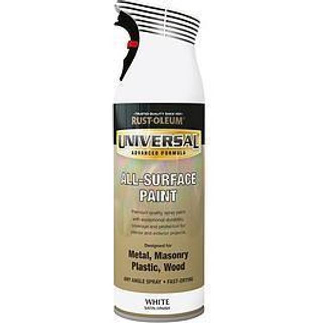 Rust-oleum - Universal All Surface Spray Paint - Satin - White - 400ml