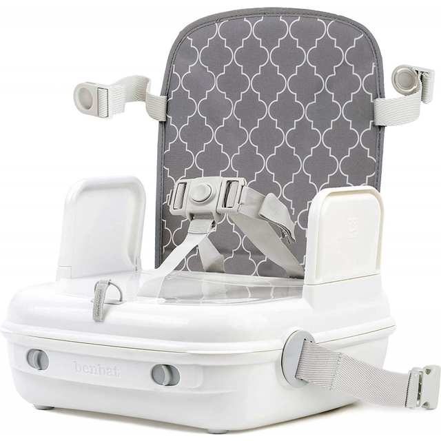 Benbat Yummigo Booster/Feeding Seat with Storage Compartment Base - Navy/Stars