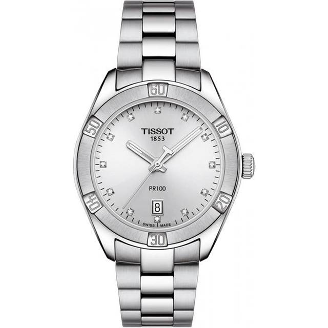 Tissot Damenuhr PR 100 Sport Chic T1019101103600 - silber