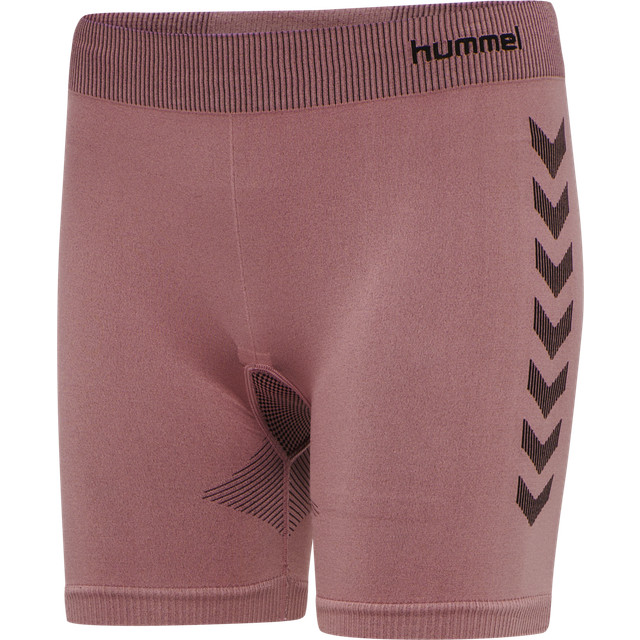 Women's compression shorts Hummel hmlfirst training - Rose