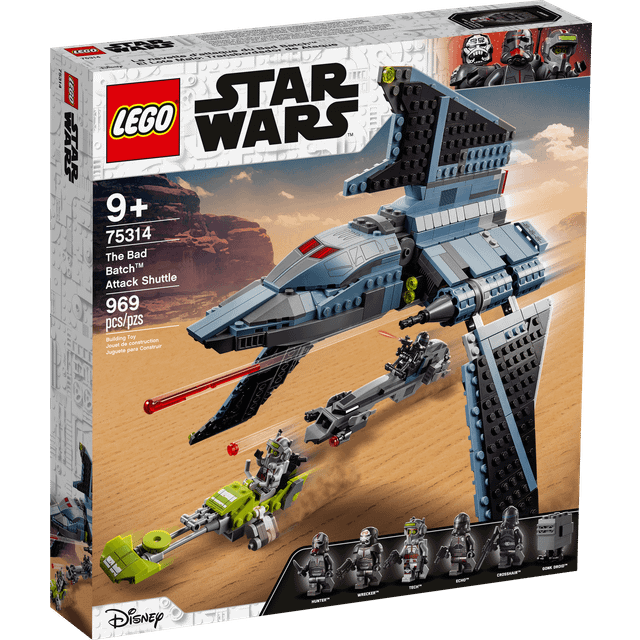 LEGO Star Wars The Bad Batch Attack Shuttle Set 75314