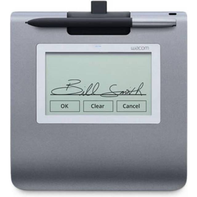 Wacom Signaturset med 4,5 tum LCD STU-430 pad & sign Pro PDF för fönster, fånga handskrivna elektroniska signaturer i realtid med trådlös och batterifri penna samt gratis programvara skylt Pro PDF