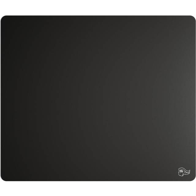 Glorious Gaming Elements AIR Gaming Mousepad – Ultrasnabb hård musmatta, nästan friktionsfri yta för hastighet, ultratunn (0,5 mm), häftande bas (lätt att ta bort), AIR (430 x 380 x 0,5 mm) – Svart
