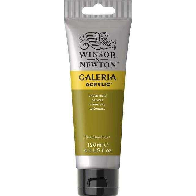 Winsor & Newton Galeria Acrylic Paint 120ml Tube Green Gold