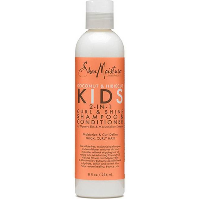 SheaMoisture Kids 2-in-1 Curl & Shine Shampoo & Conditioner Coconut & Hibiscus 8 fl oz