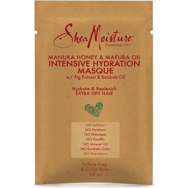 SheaMoisture, Manuka Honey & Mafura Oil Intensive Hydration Hair Masque, 2 oz (57 g)