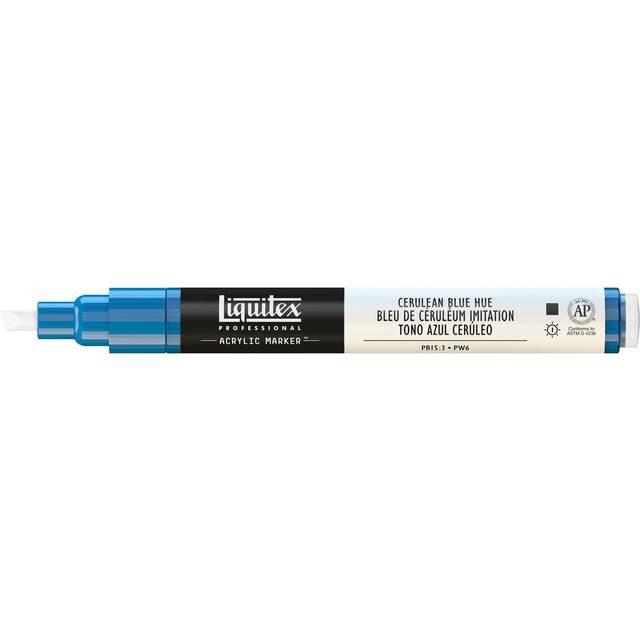 Liquitex Professional Paint Marker 2-4mm Cerulean Blue Hue