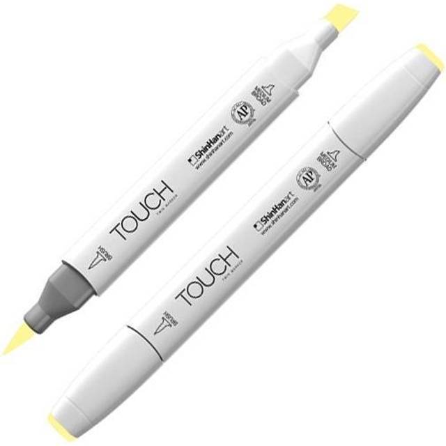 Touch Twin Brush Marker styckvis Y38 Pale Yellow