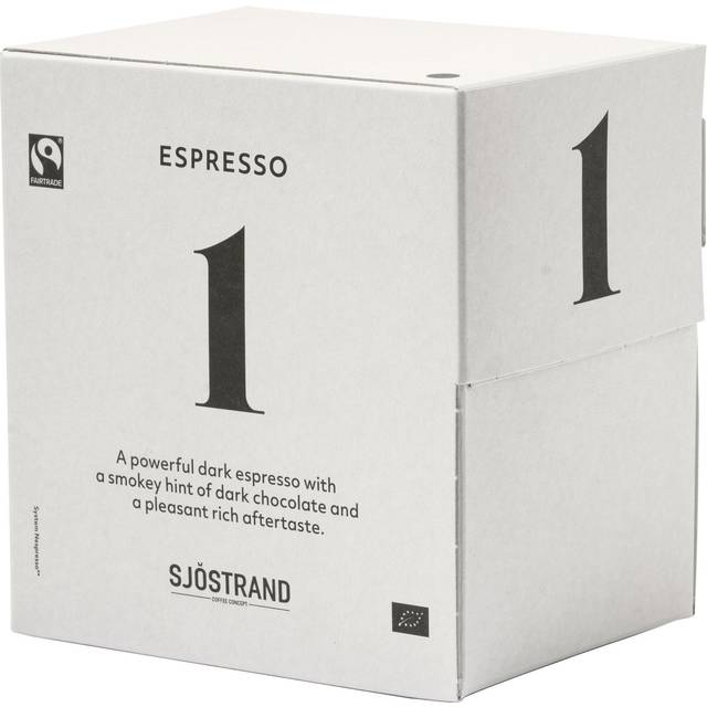 Sjöstrand N°1 Espresso Kaplsar, 100-pack