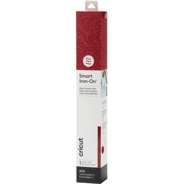 Cricut™ Smart Iron-On™ Glitter (0.9 m) | Red