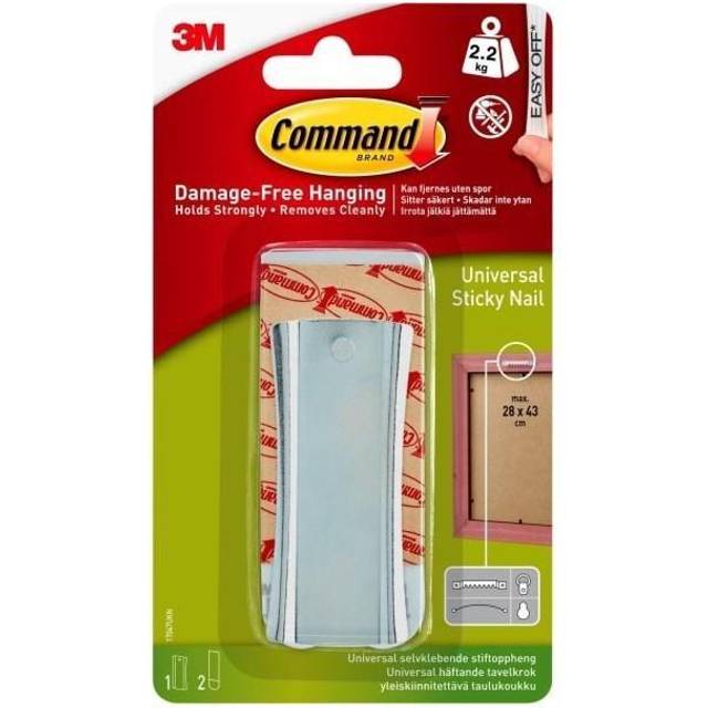 Command Damage-Free Removable Universal Sticky Nail